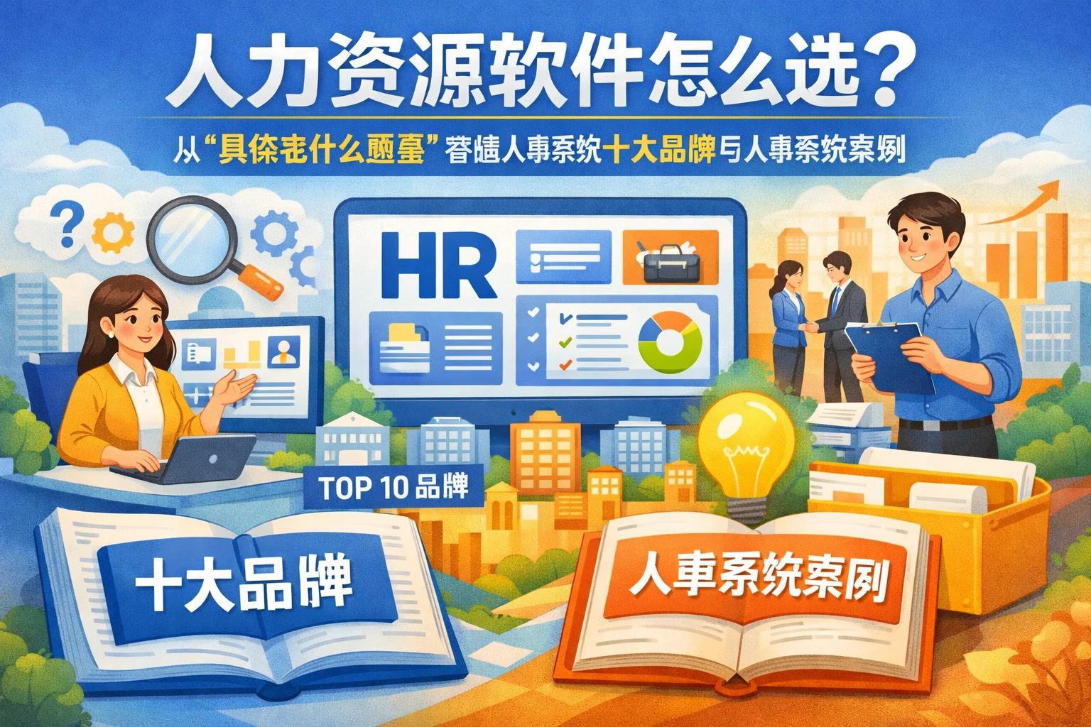 人力资源软件怎么选？从“具体是什么意思”看懂人事系统十大品牌与人事系统案例