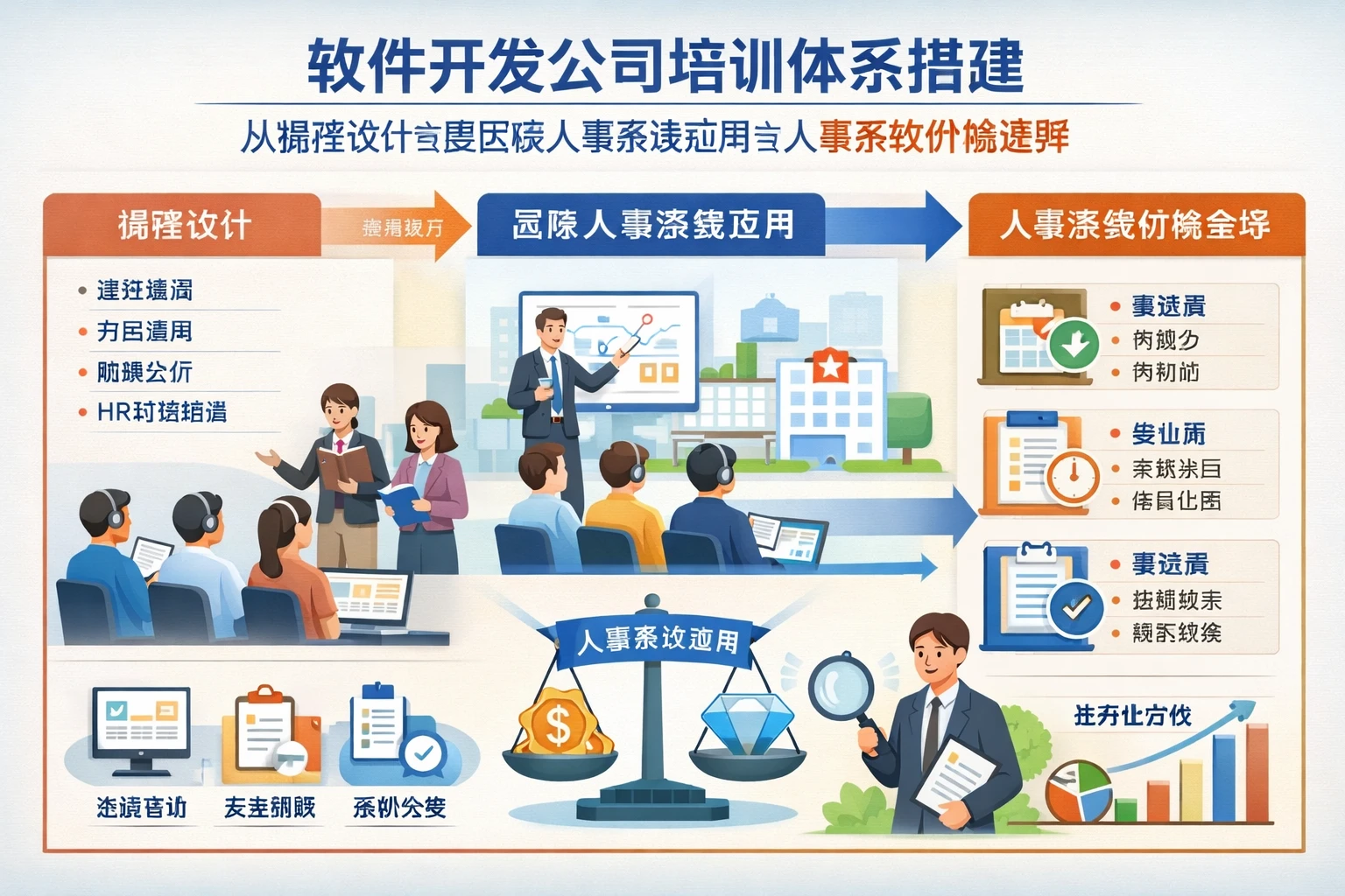 HR系统视角下的软件开发公司培训体系搭建:从课程设计到医院人事系统应用与人事系统价格选择