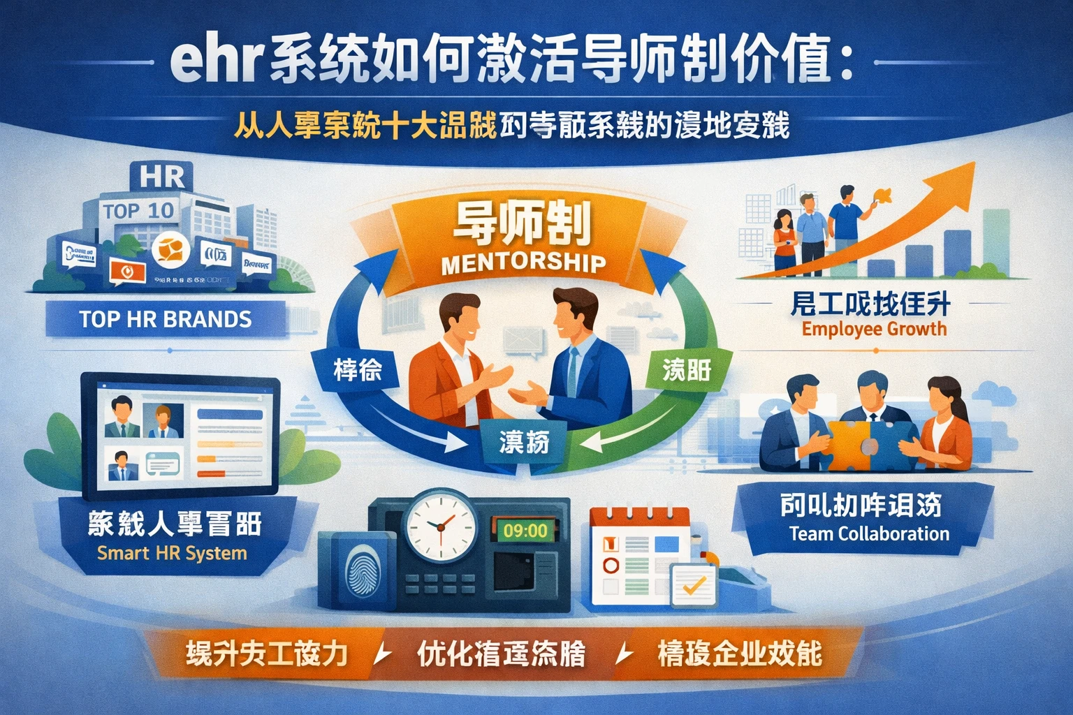 ehr系统如何激活导师制价值:从人事系统十大品牌到考勤系统的落地实践