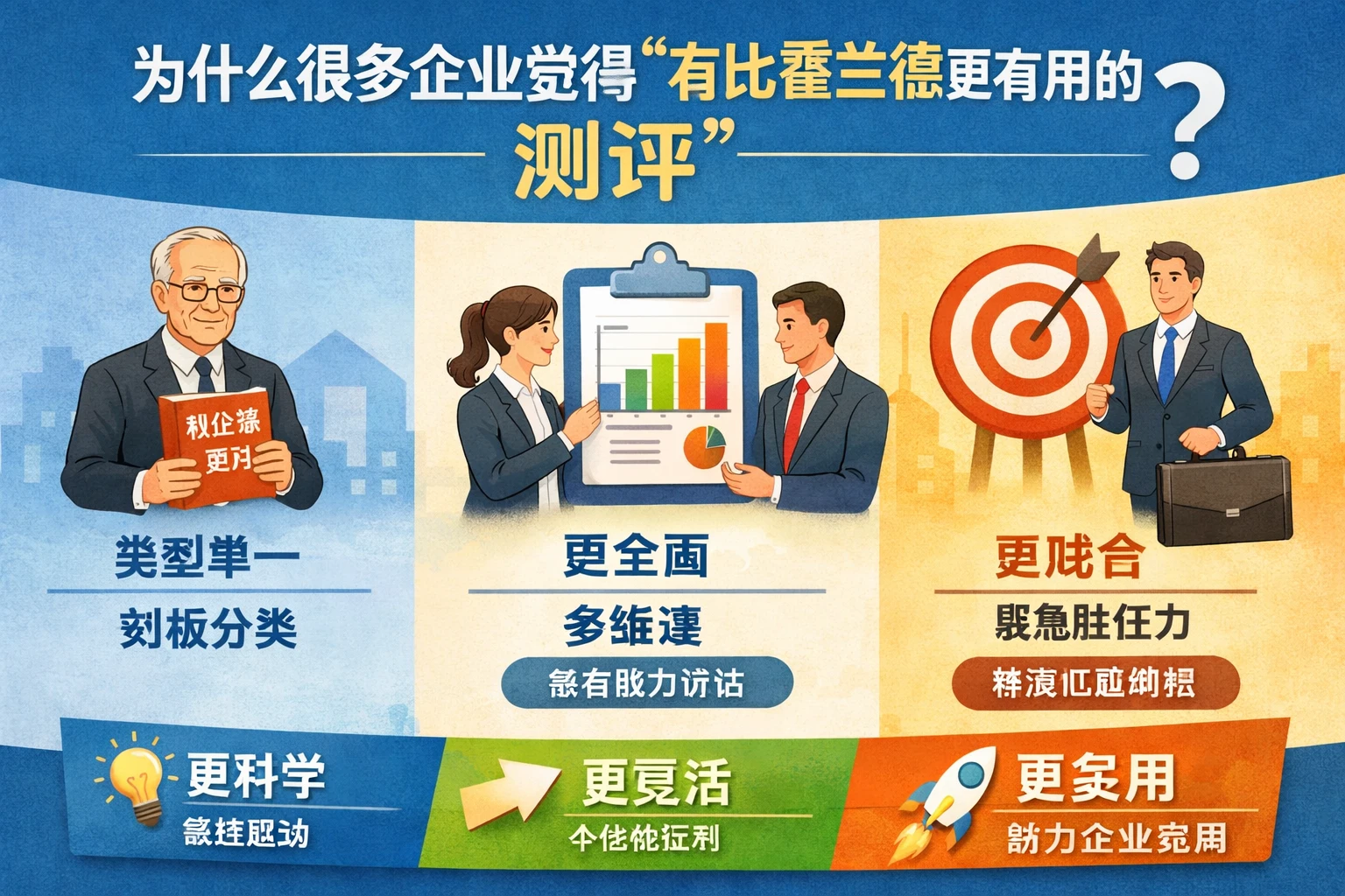 为什么很多企业觉得“有比霍兰德更有用的测评”