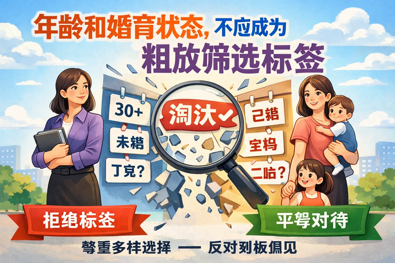 年龄和婚育状态，不应成为粗放筛选标签