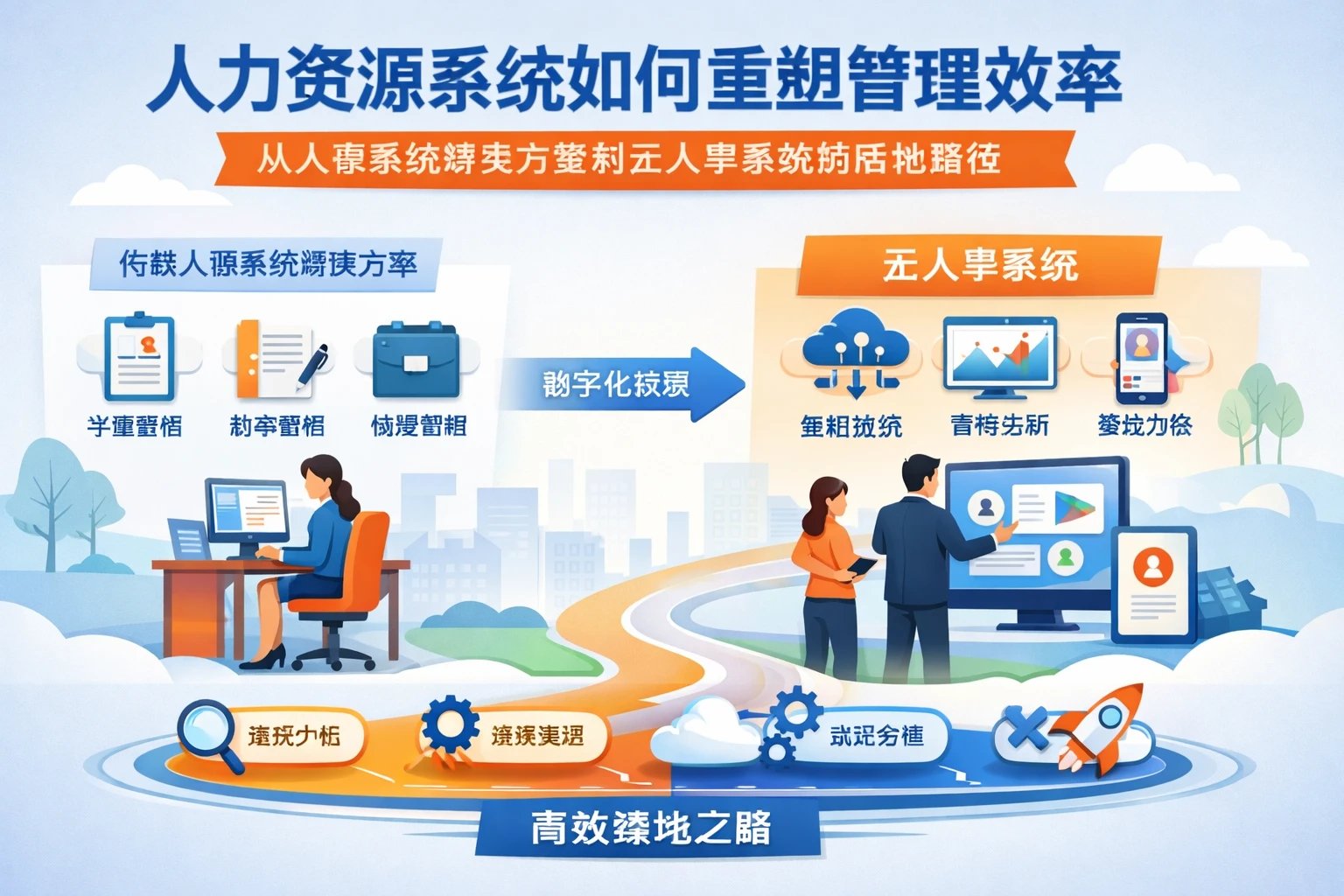 人力资源系统如何重塑管理效率:从人事系统解决方案到云人事系统的落地路径