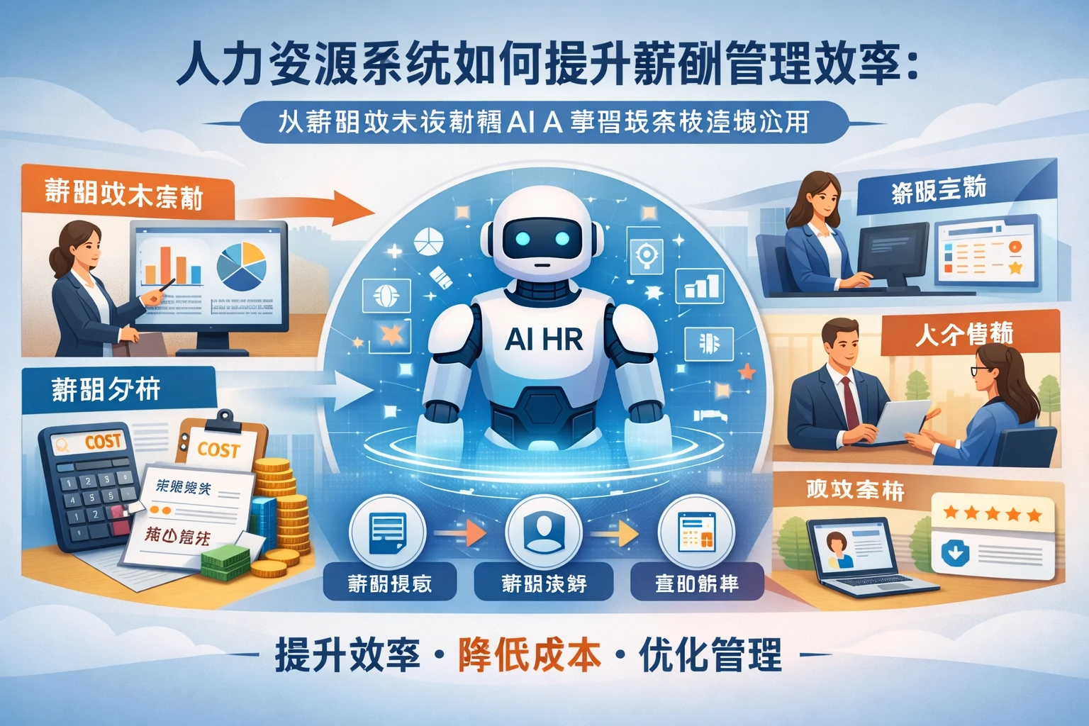 人力资源系统如何提升薪酬管理效率：从薪酬成本控制到AI人事管理系统落地应用