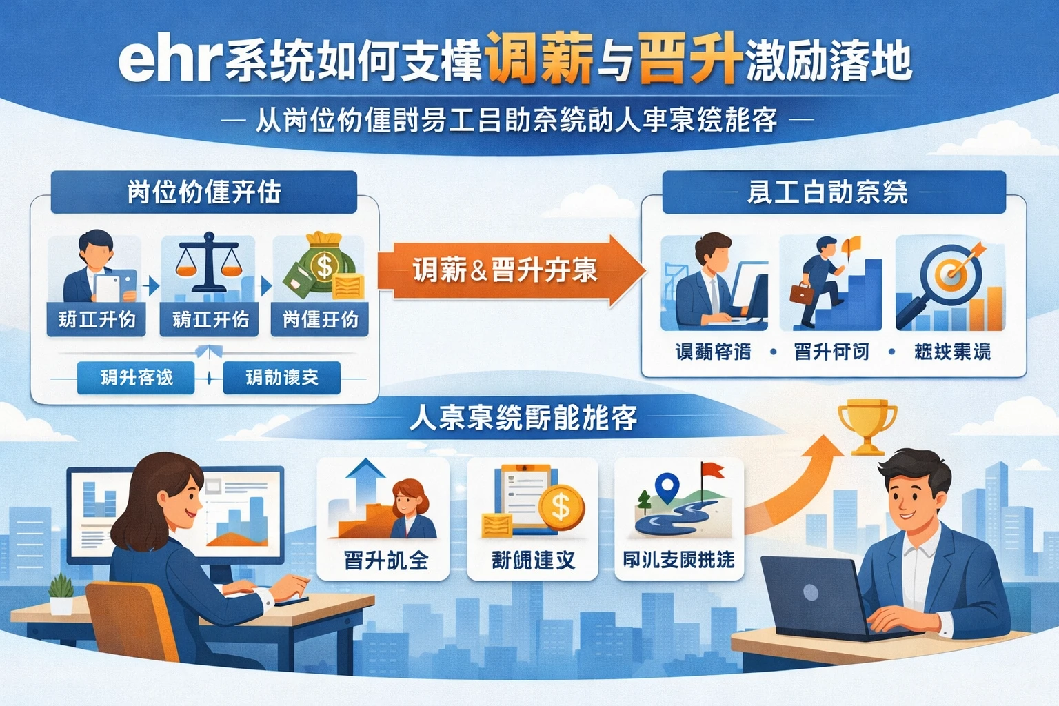 ehr系统如何支撑调薪与晋升激励落地：从岗位价值到员工自助系统的人事系统推荐