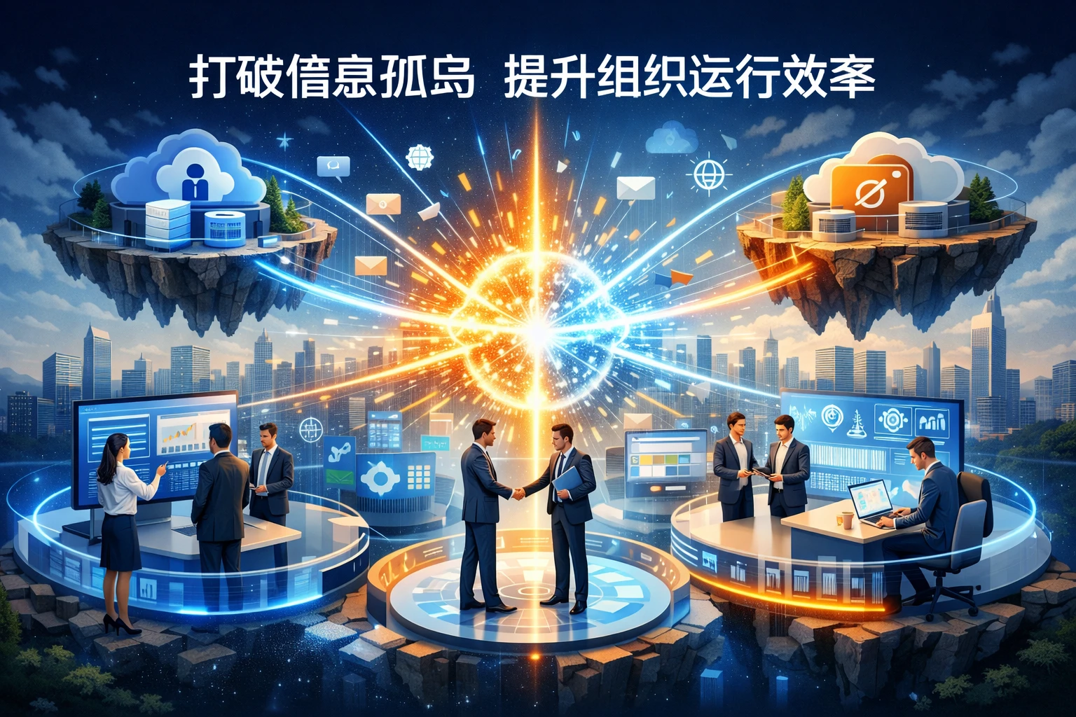 打破信息孤岛，提升组织运行效率