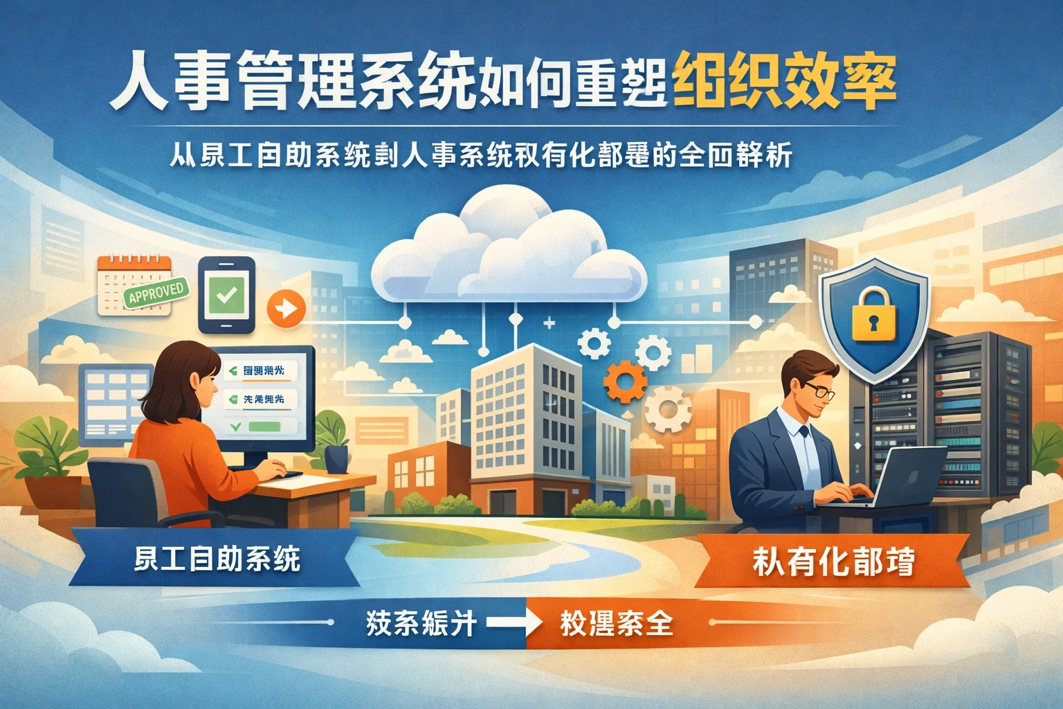 人事管理系统如何重塑组织效率：从员工自助系统到人事系统私有化部署的全面解析