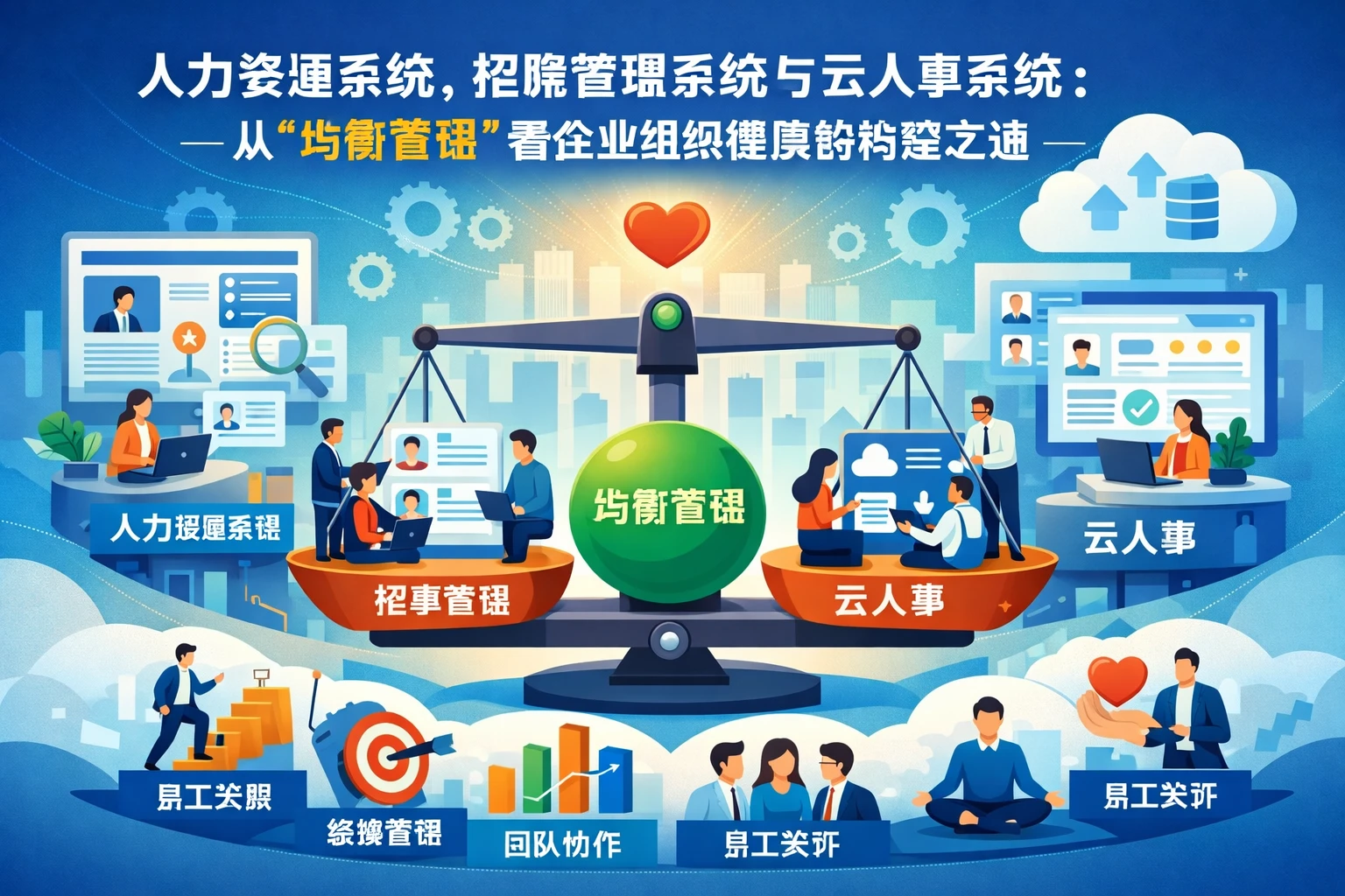 人力资源系统、招聘管理系统与云人事系统：从“均衡管理”看企业组织健康的构建之道