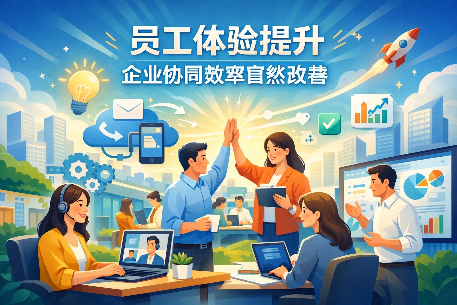 员工体验提升,企业协同效率自然改善