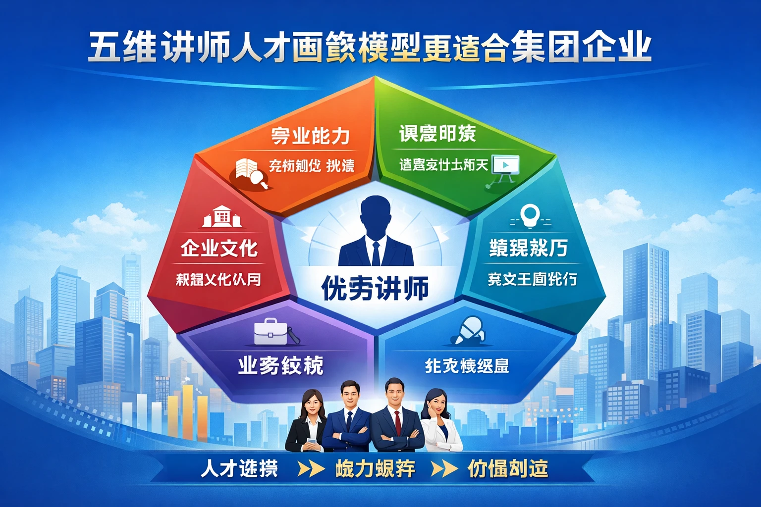 五维讲师人才画像模型更适合集团企业