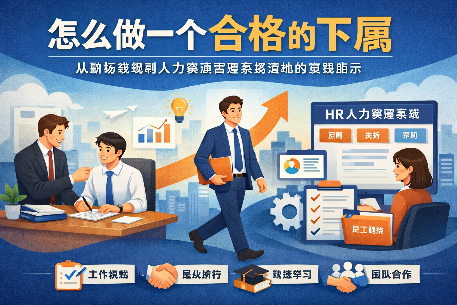 怎么做一个合格的下属：从职场表现到人力资源管理系统落地的实践启示