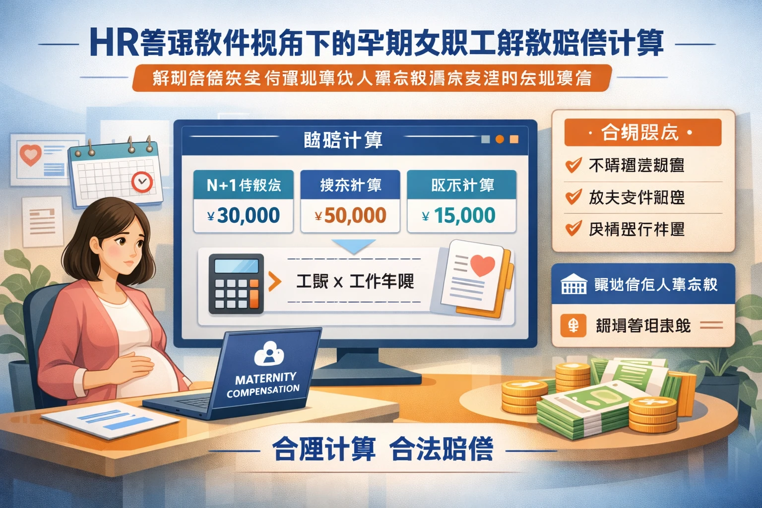 HR管理软件视角下的孕期女职工解散赔偿计算：薪酬管理系统与事业单位人事系统都该关注的合规要点