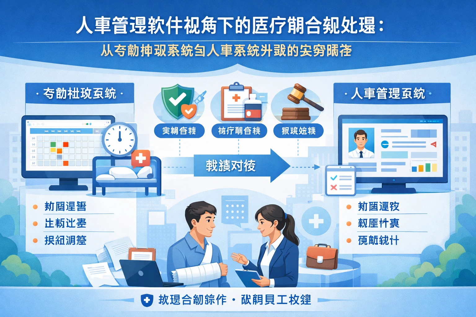 人事管理软件视角下的医疗期合规处理：从考勤排班系统到人事系统升级的实务路径