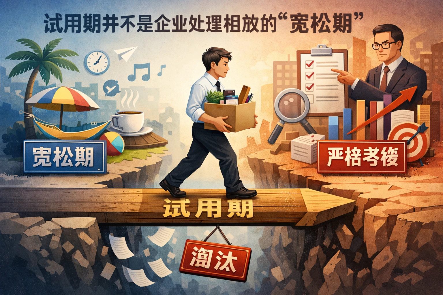 试用期并不是企业处理粗放的“宽松期”