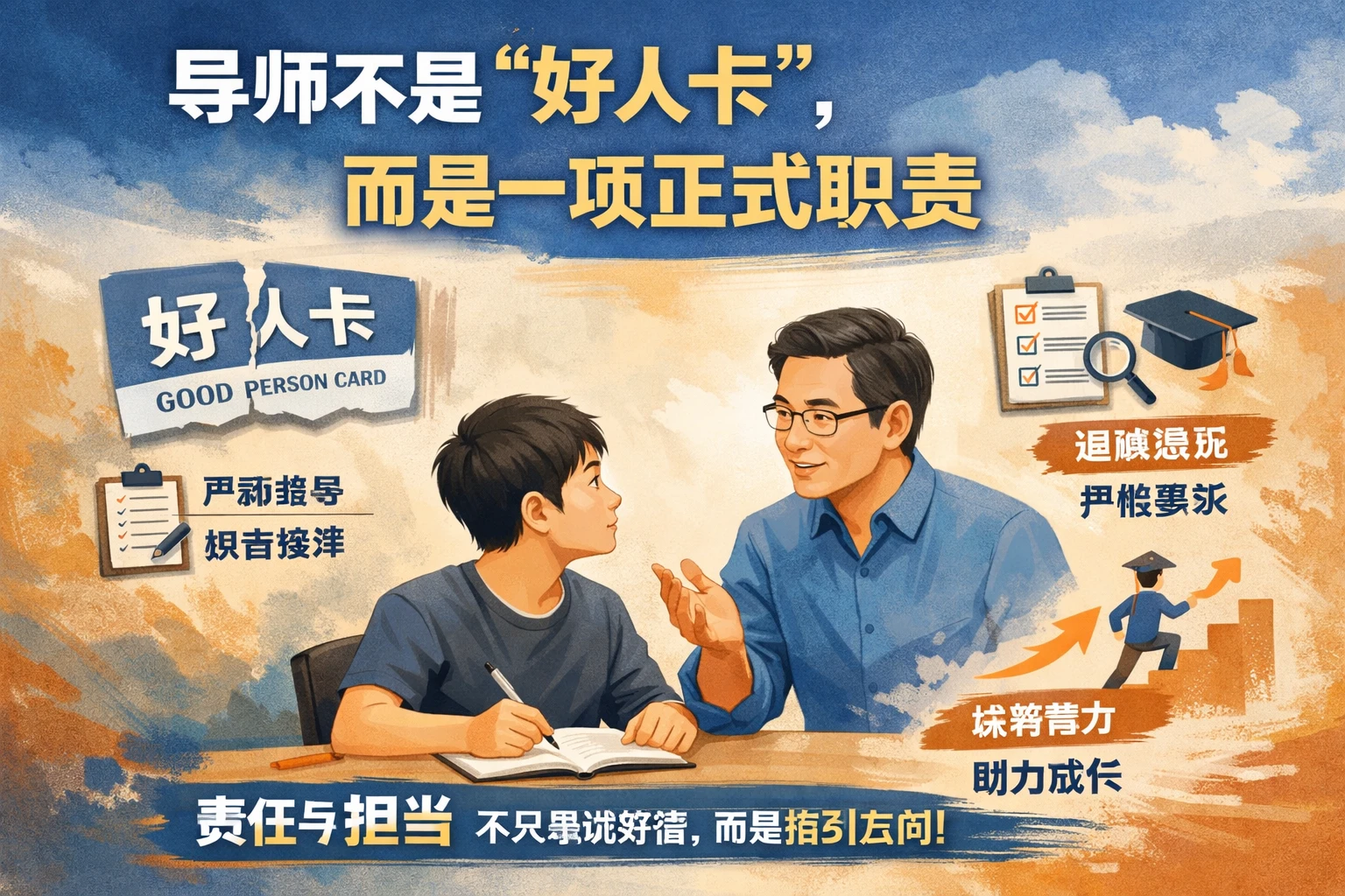 导师不是“好人卡”，而是一项正式职责