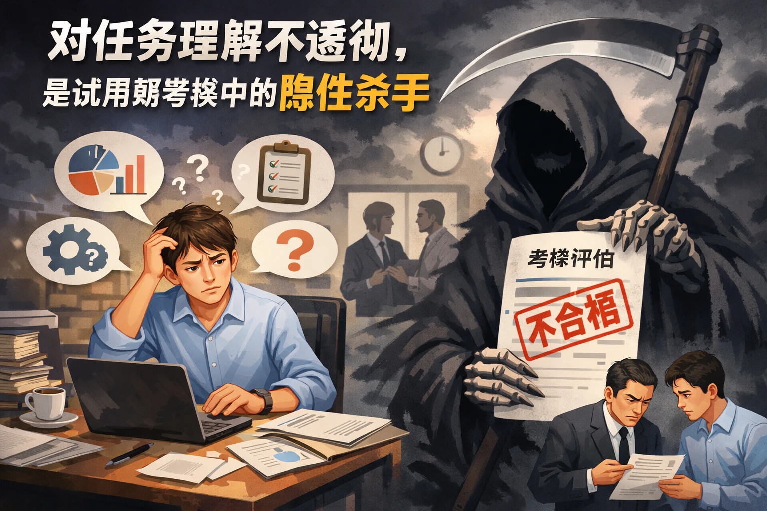 对任务理解不透彻，是试用期考核中的隐性杀手