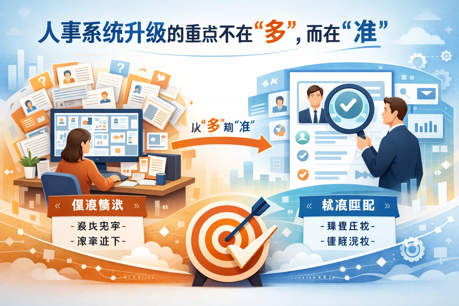人事系统升级的重点不在“多”，而在“准”