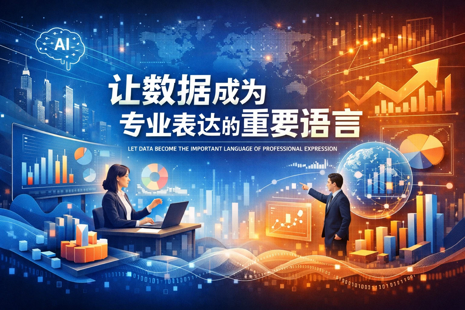 让数据成为专业表达的重要语言