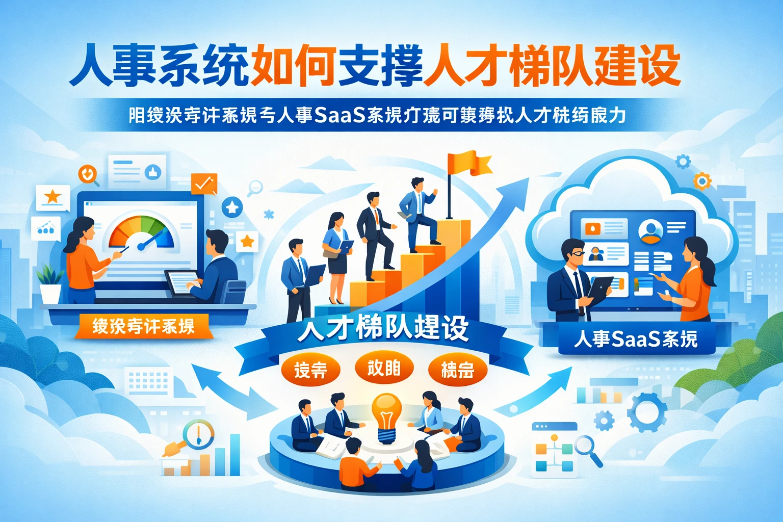 人事系统如何支撑人才梯队建设：用绩效考评系统与人事SaaS系统打造可持续的人才供给能力