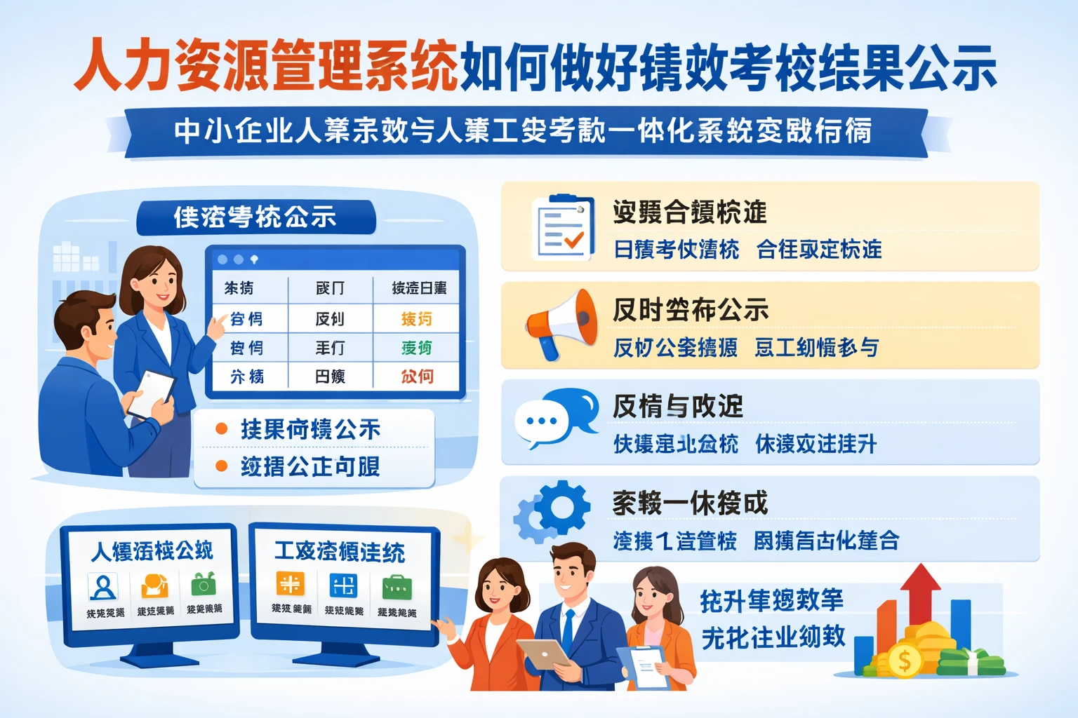 人力资源管理系统如何做好绩效考核结果公示：中小企业人事系统与人事工资考勤一体化系统实践指南