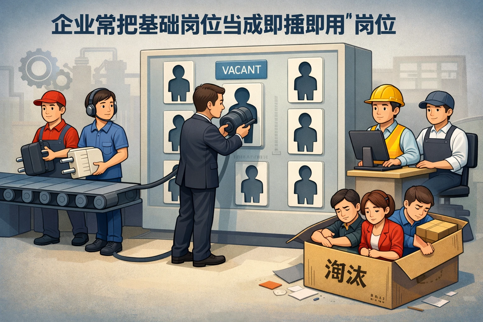 企业常把基础岗位当成“即插即用”岗位