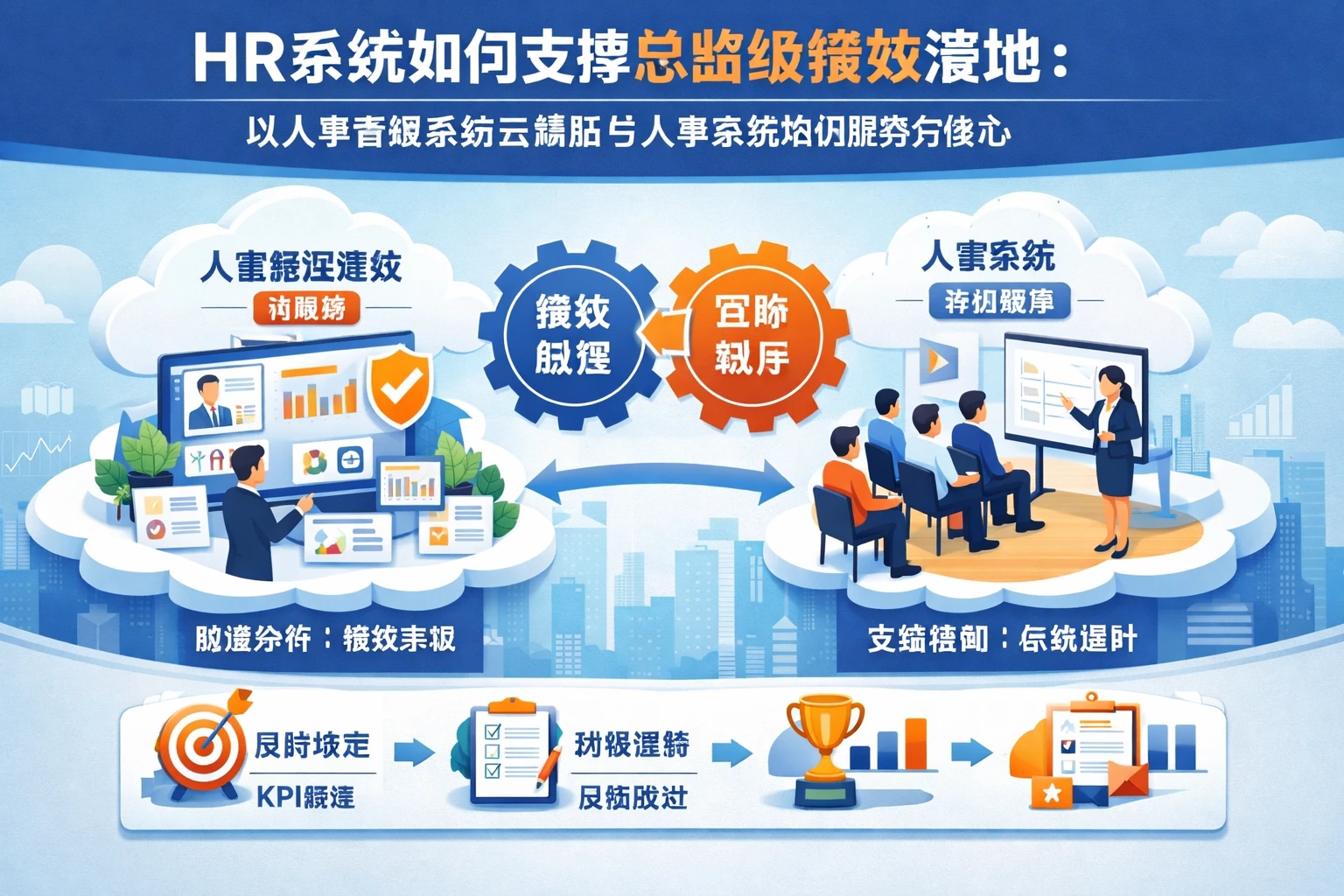 HR系统如何支撑总监级绩效落地：以人事管理系统云端版与人事系统培训服务为核心