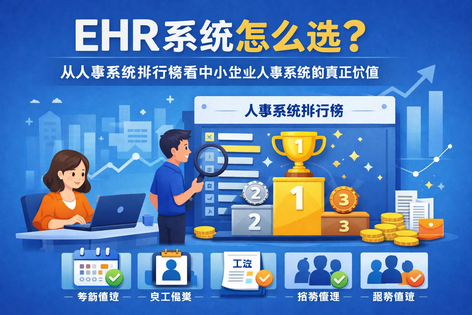 ehr系统怎么选？从人事系统排行榜看中小企业人事系统的真正价值