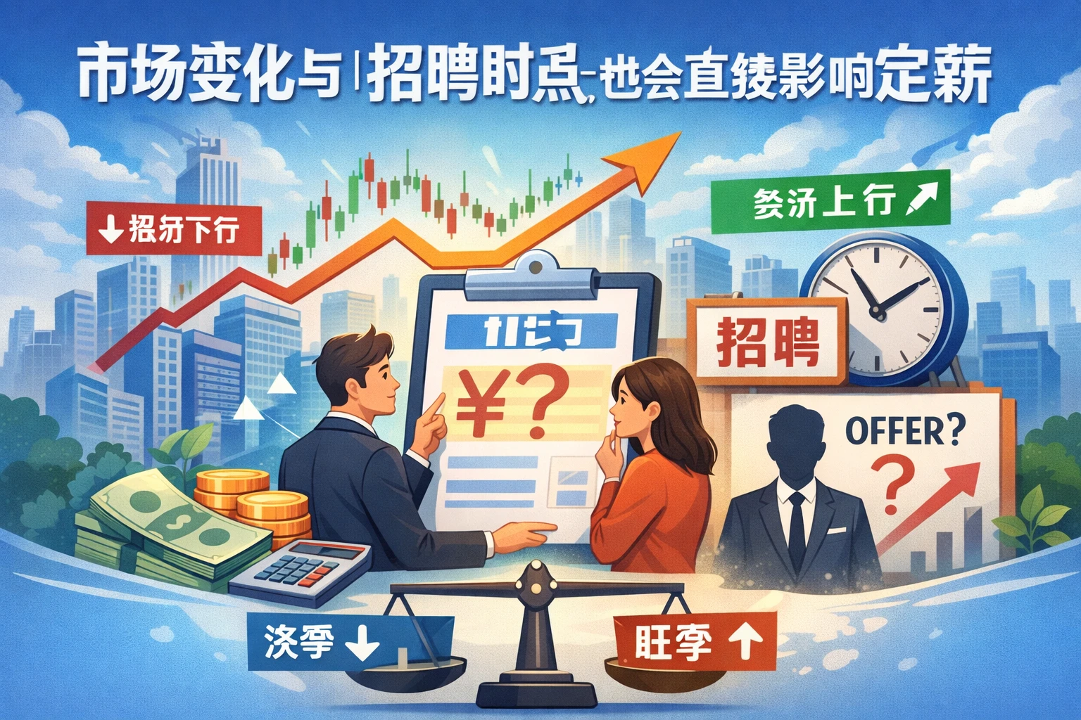 市场变化与招聘时点，也会直接影响定薪