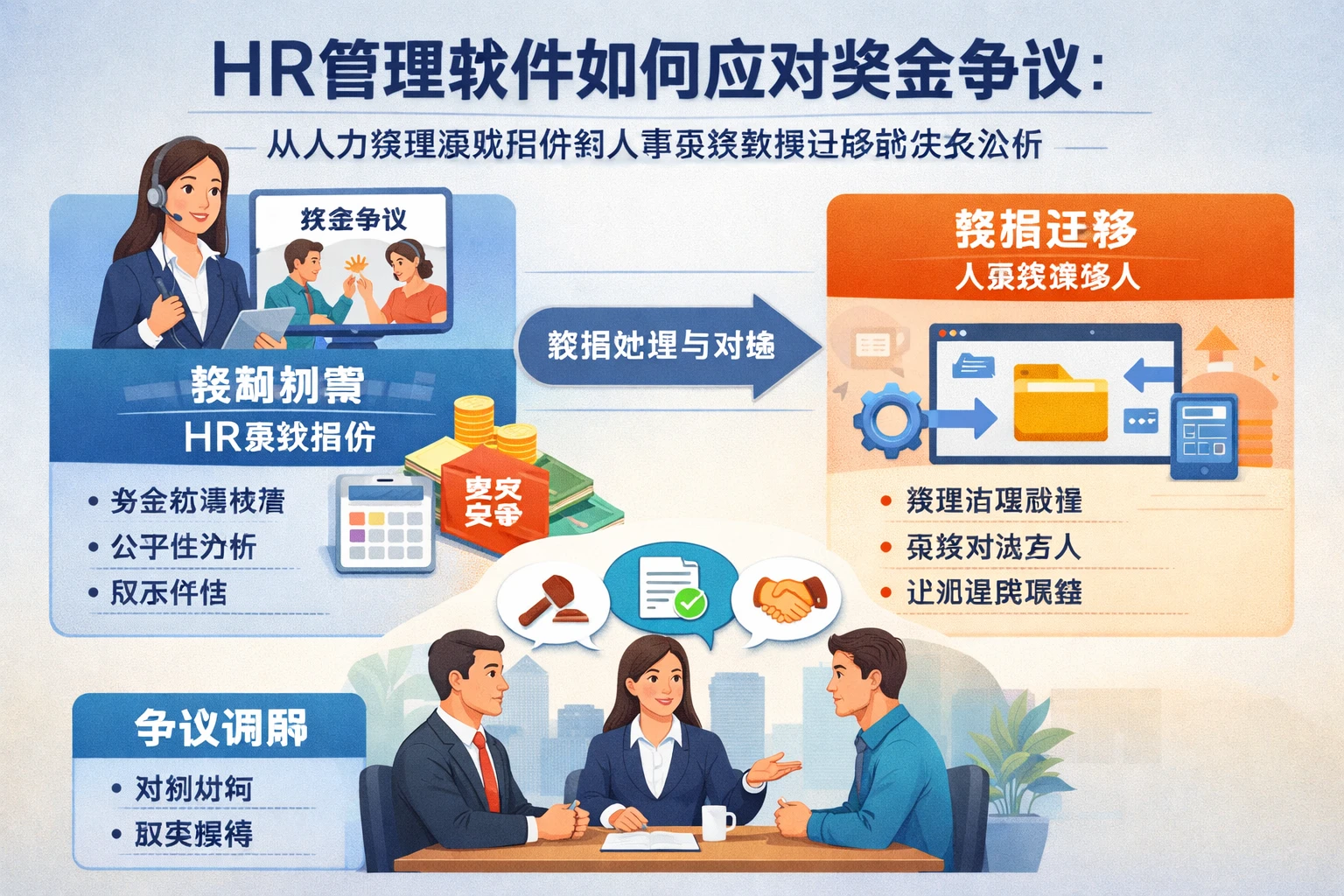 HR管理软件如何应对奖金争议：从人力资源系统报价到人事系统数据迁移的实务分析