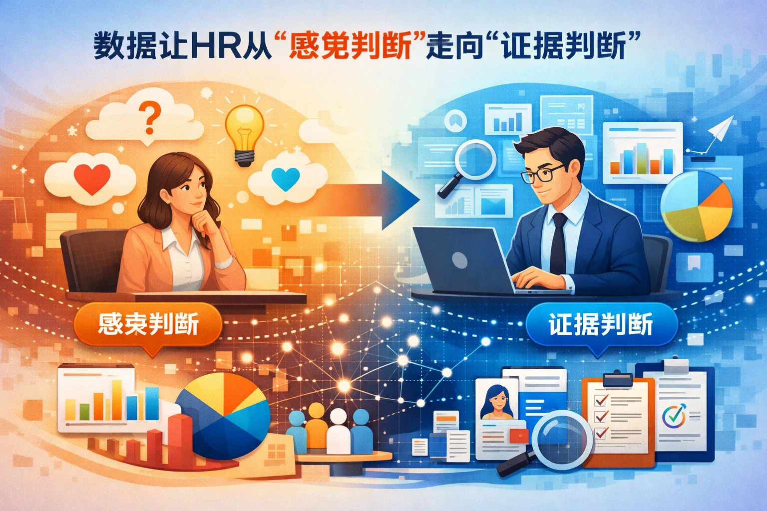 数据让HR从“感觉判断”走向“证据判断”