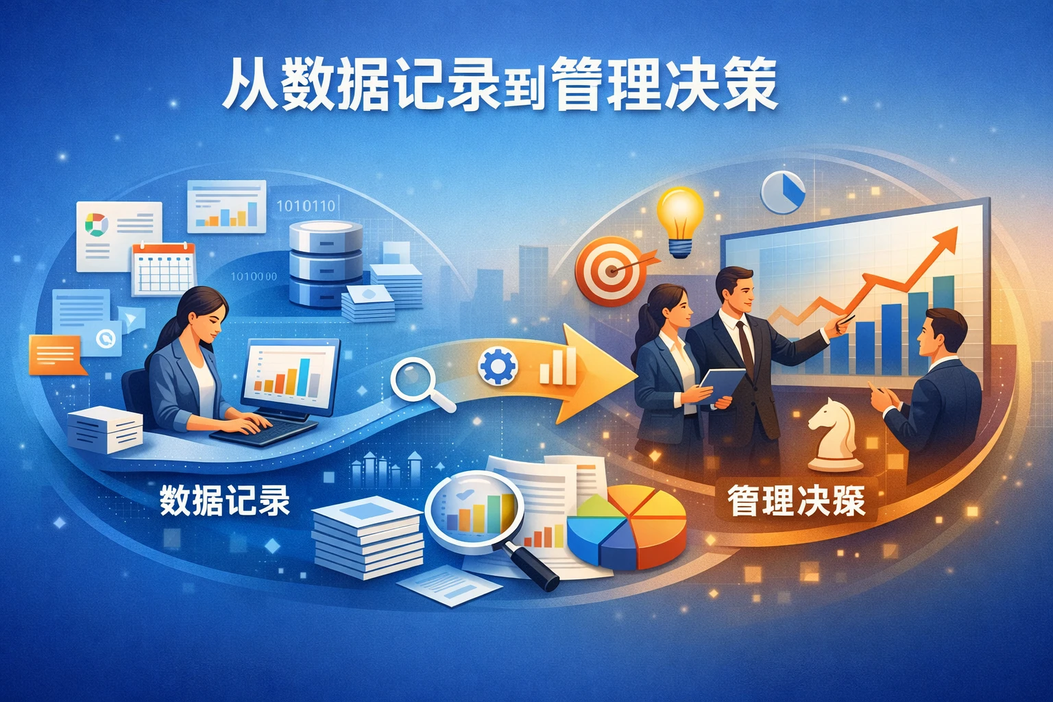 从数据记录到管理决策