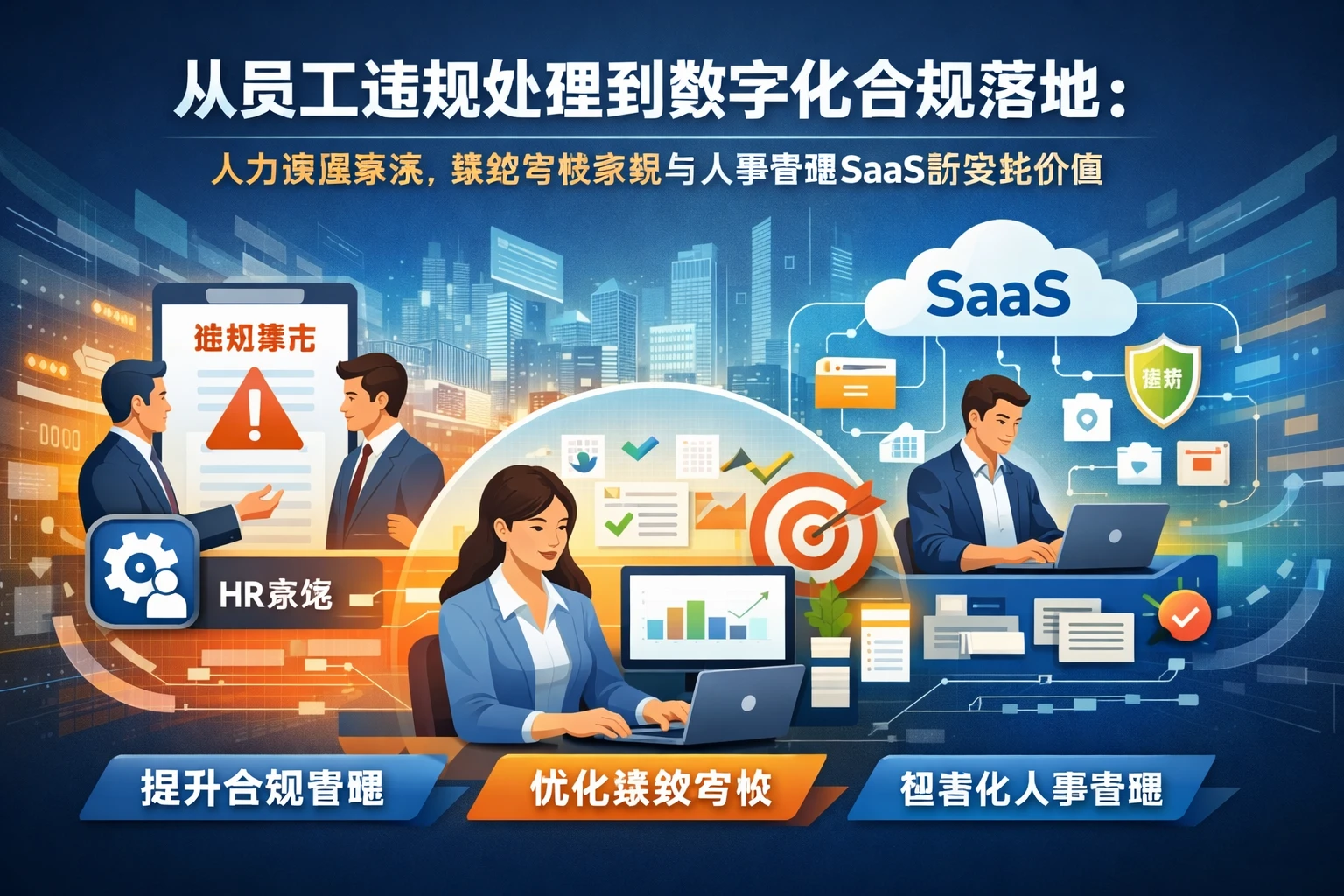 从员工违规处理到数字化合规落地：人力资源系统、绩效考核系统与人事管理SaaS的实践价值