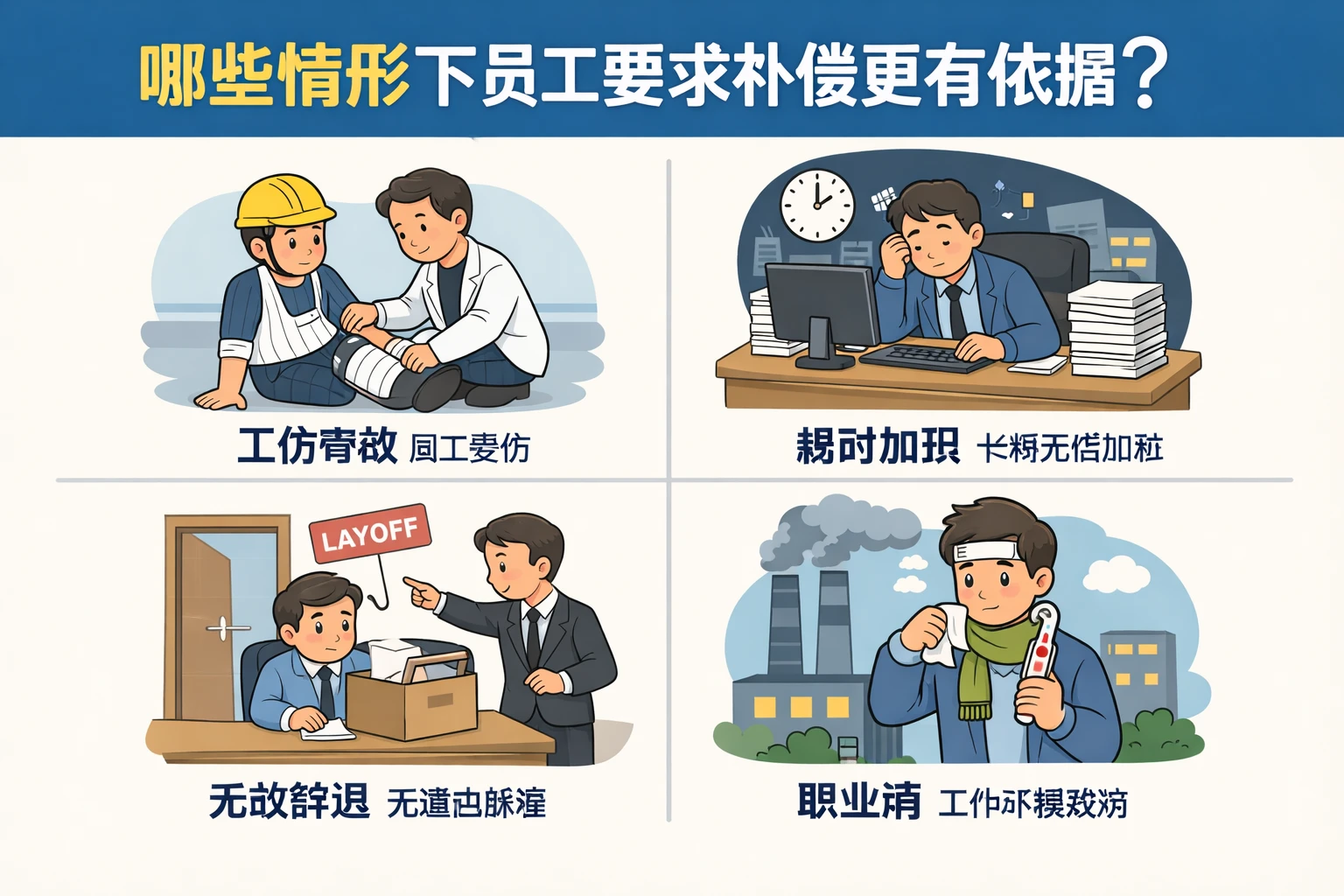 哪些情形下员工要求补偿更有依据