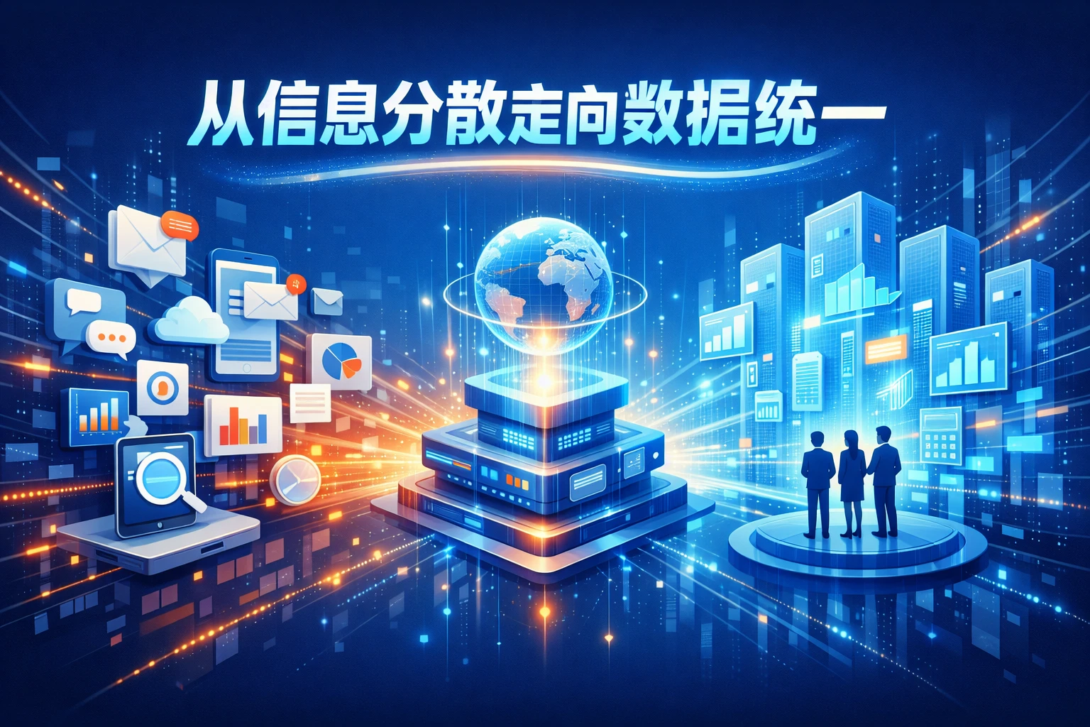 从信息分散走向数据统一