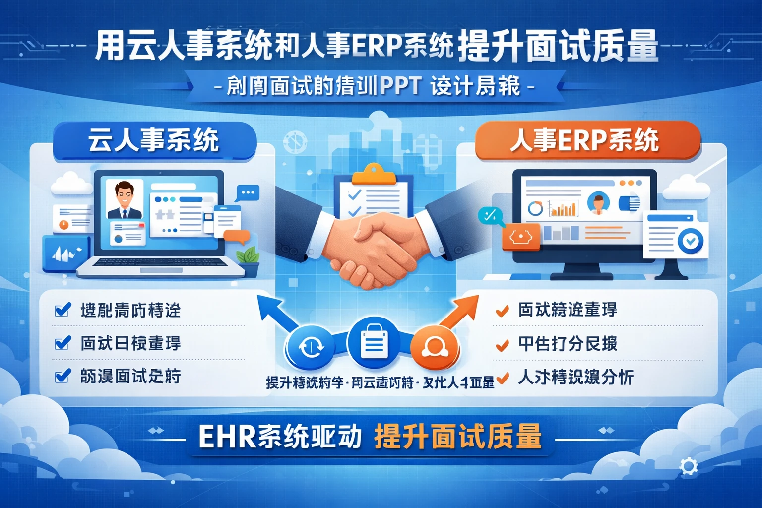 ehr系统驱动下的《如何面试的培训PPT》设计思路：用云人事系统和人事ERP系统提升面试质量