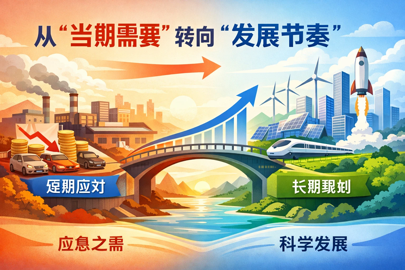 从“当期需要”转向“发展节奏”