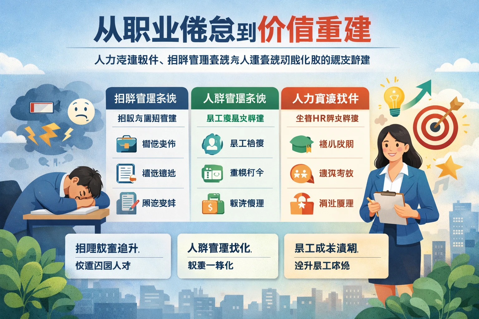 从职业倦怠到价值重建:人力资源软件、招聘管理系统与人事系统功能比较的现实答案