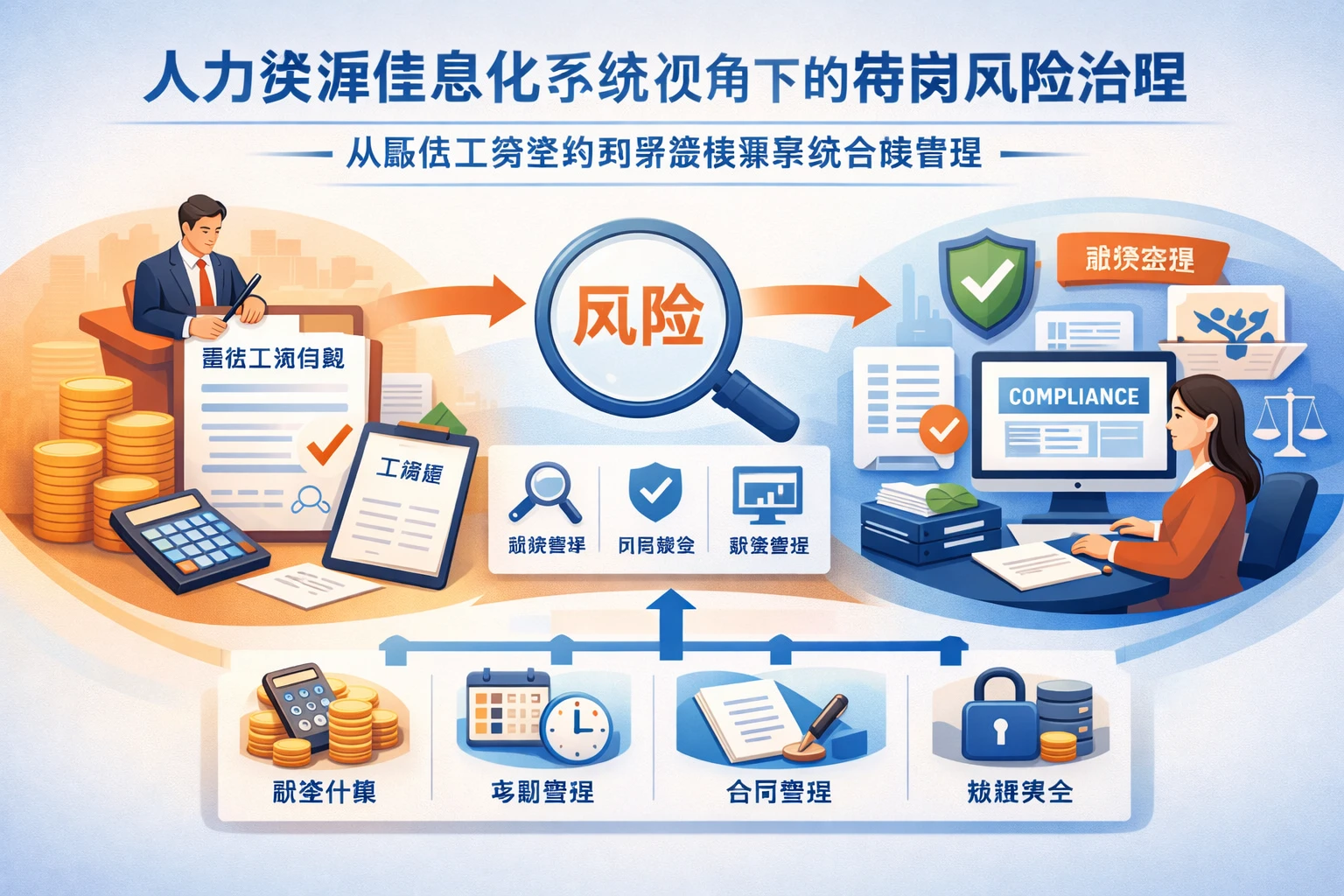 人力资源信息化系统视角下的待岗风险治理：从最低工资签约到薪资核算系统合规管理