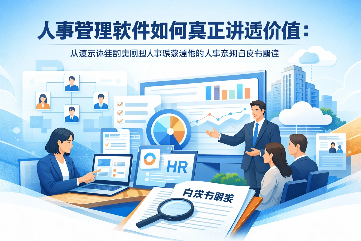 人事管理软件如何真正讲透价值：从演示体验到集团型人事系统落地的人事系统白皮书解读