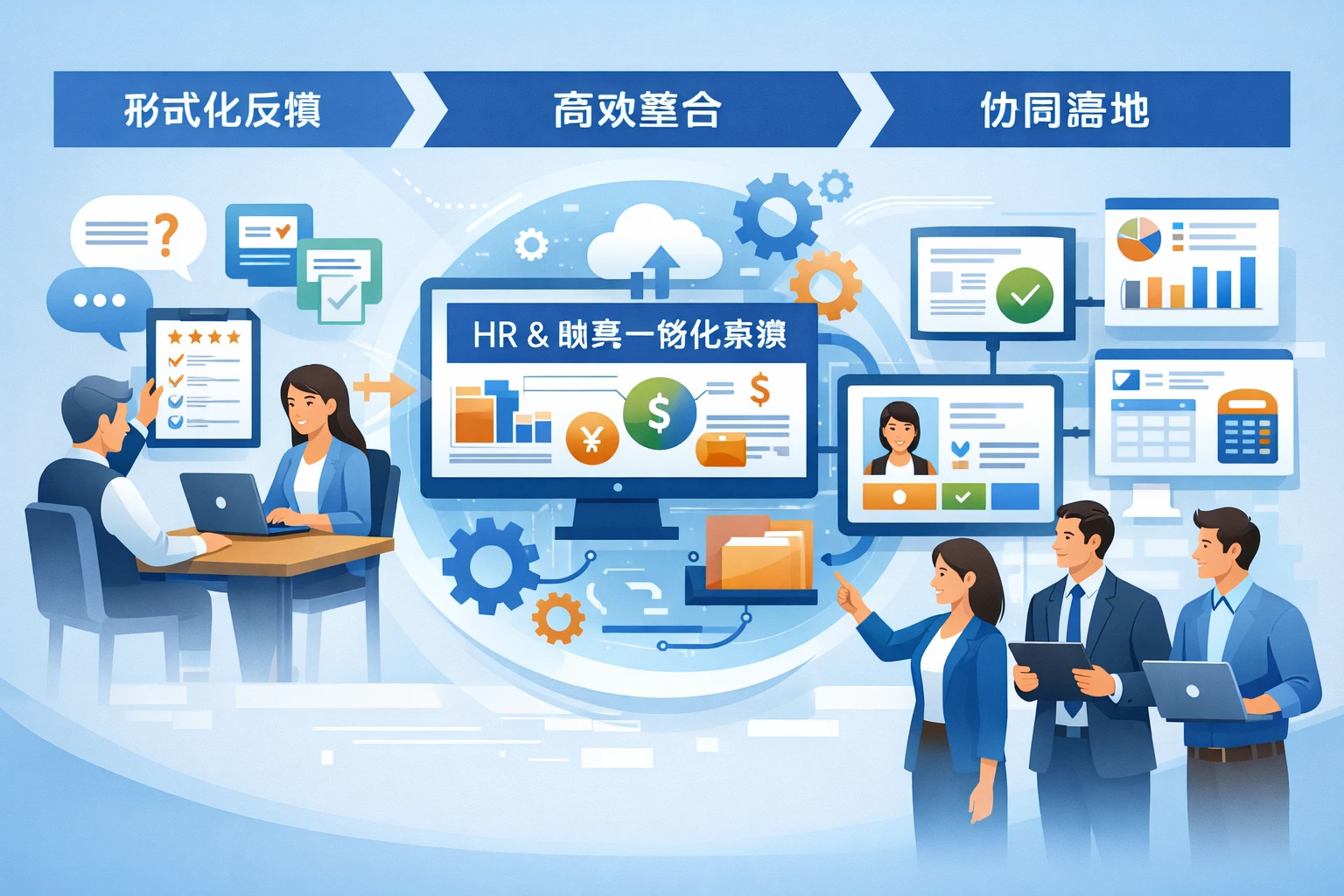 人力资源系统如何重塑低效评价机制：从形式化反馈到人事财务一体化系统与人事档案管理系统协同落地