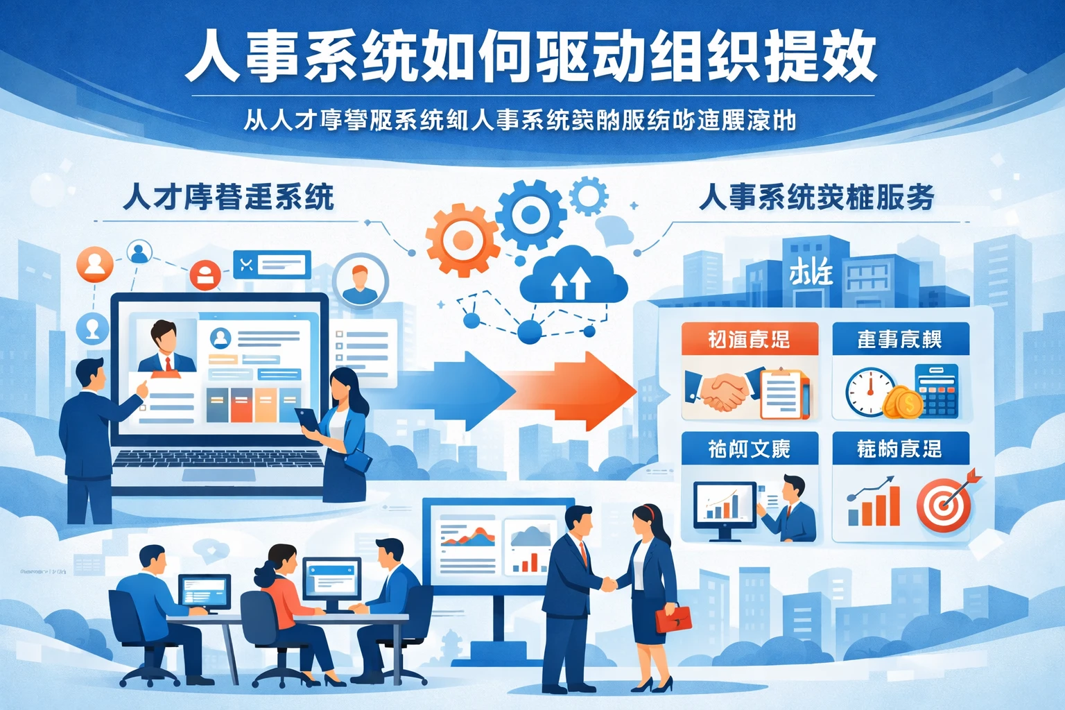 人事系统如何驱动组织提效:从人才库管理系统到人事系统实施服务的全面落地