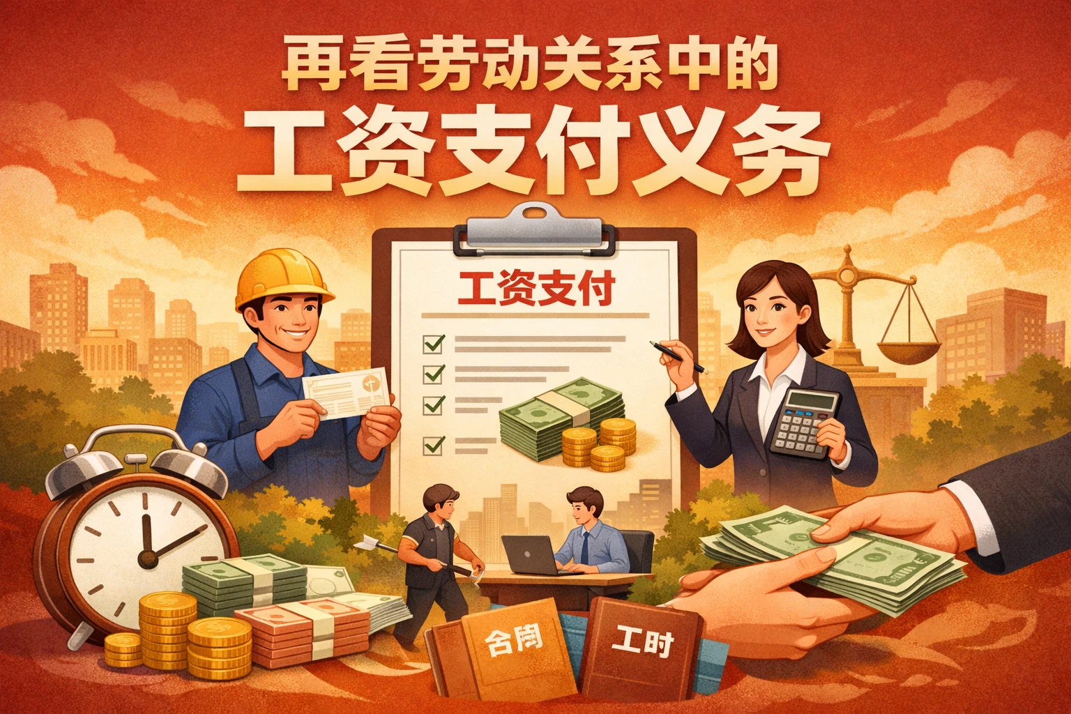 再看劳动关系中的工资支付义务