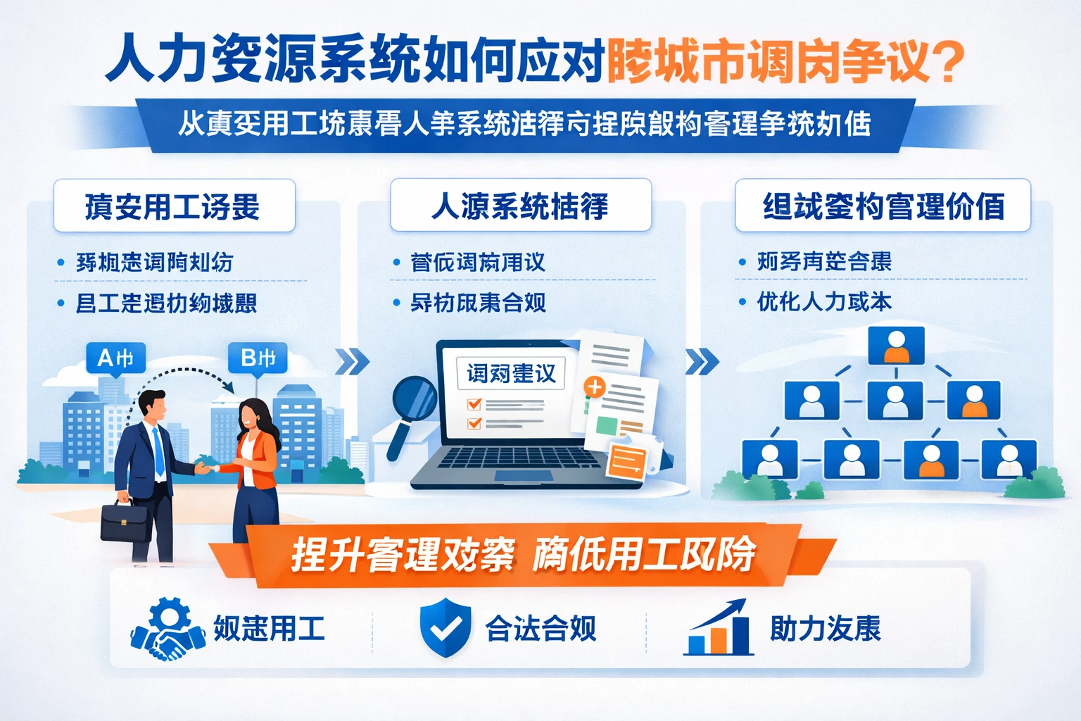 人力资源系统如何应对跨城市调岗争议:从真实用工场景看人事系统推荐与组织架构管理系统价值