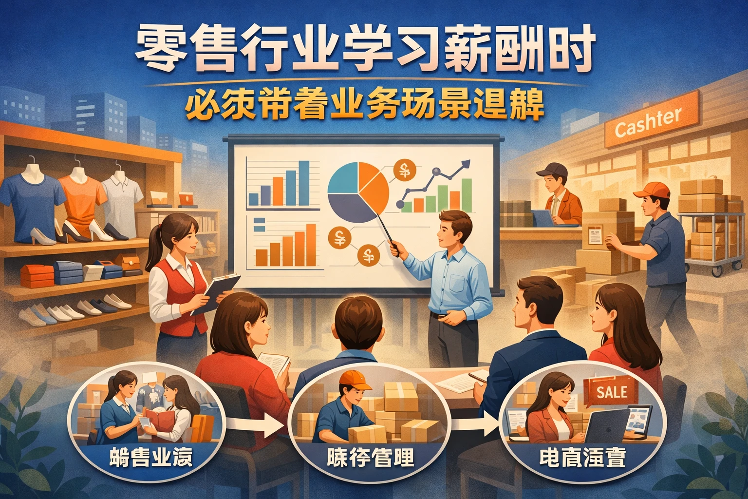 零售行业学习薪酬时,必须带着业务场景理解