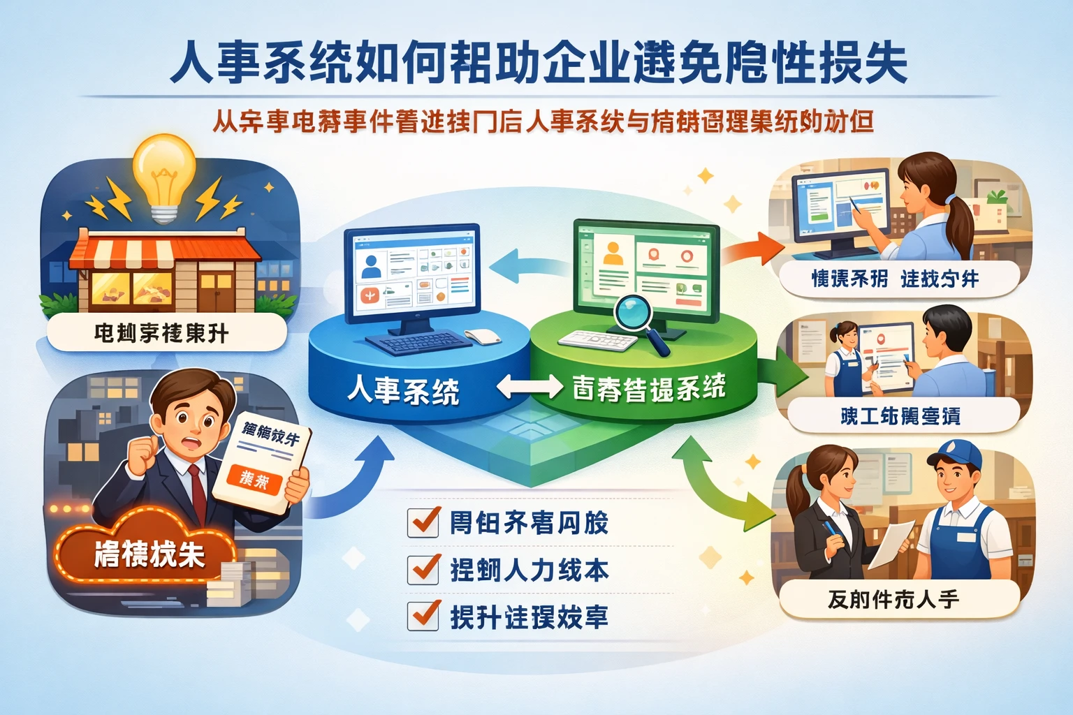 人事系统如何帮助企业避免隐性损失：从异常电费事件看连锁门店人事系统与招聘管理系统的价值