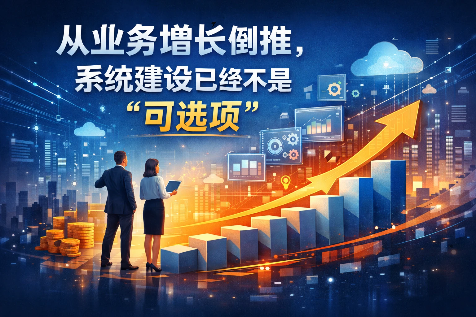 从业务增长倒推,系统建设已经不是“可选项”