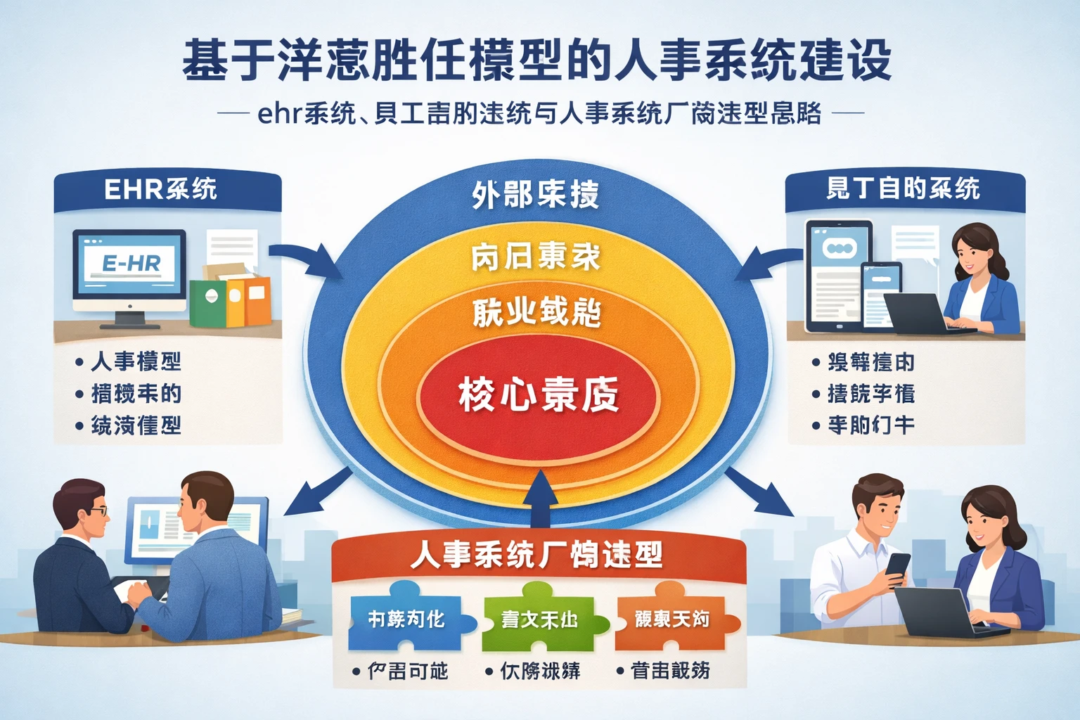 基于洋葱胜任模型的人事系统建设:ehr系统、员工自助系统与人事系统厂商选型思路