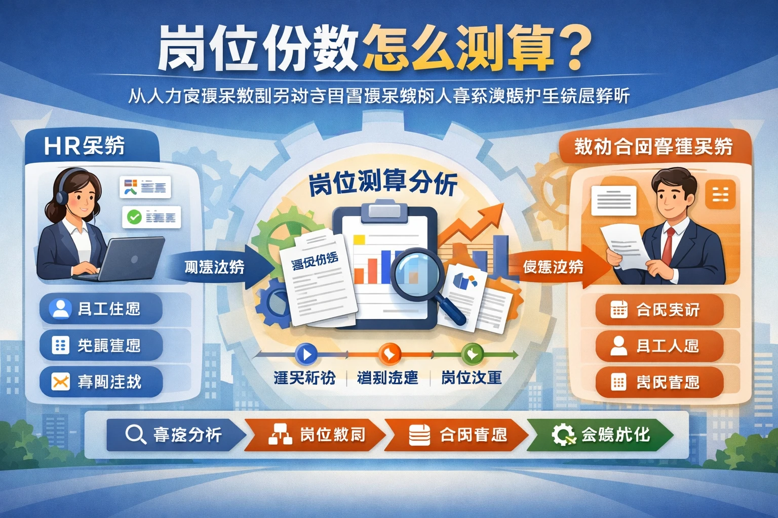 岗位份数怎么测算？从人力资源系统到劳动合同管理系统的人事系统维护全流程解析
