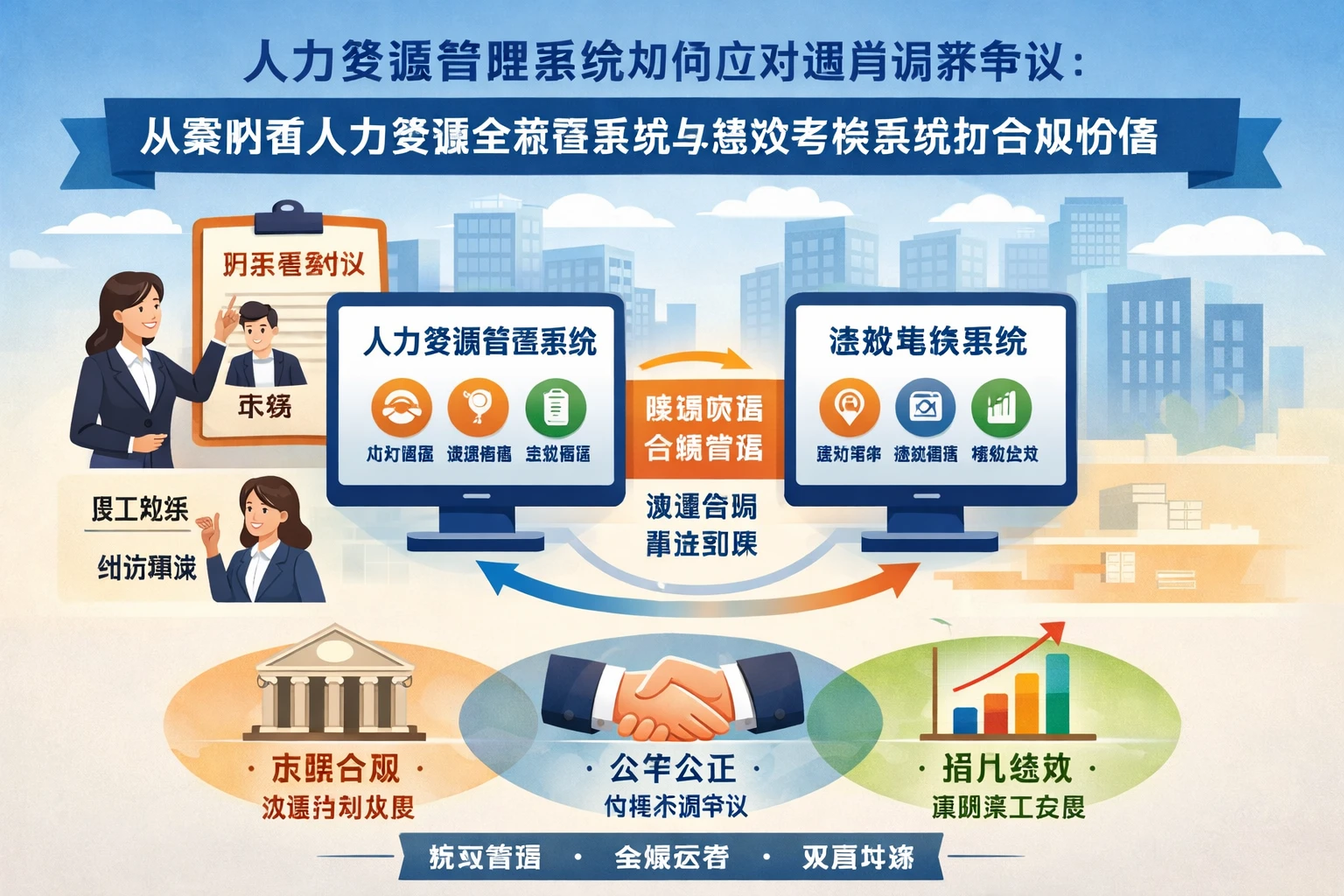 人力资源管理系统如何应对调岗调薪争议：从案例看人力资源全流程系统与绩效考核系统的合规价值