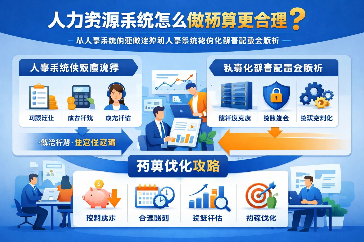 人力资源系统怎么做预算更合理?从人事系统供应商选择到人事系统私有化部署配置全解析