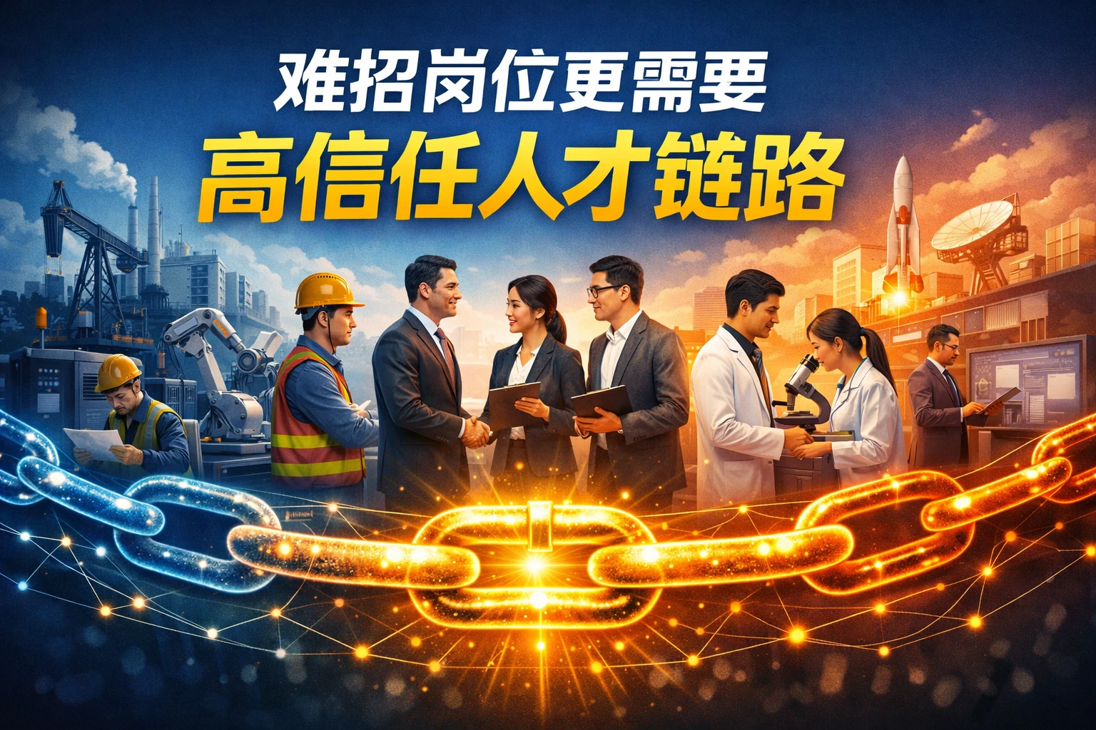 难招岗位更需要高信任人才链路